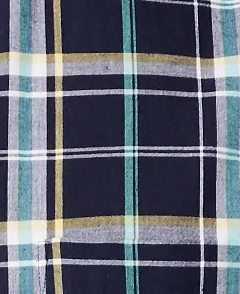 Brooks Brothers Men's Madras Green Plaid Shirt Size Medium